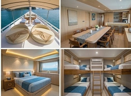 Interior Kapal Kayu Tradisional